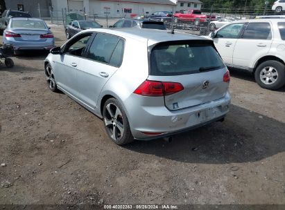 2015 VOLKSWAGEN GOLF GTI 2.0T SE 4-DOOR Silver  Gasoline 3VW5T7AU2FM060405 photo #4