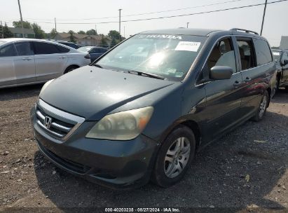 2005 HONDA ODYSSEY EX Blue  Gasoline 5FNRL38415B401346 photo #3