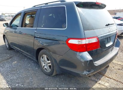 2005 HONDA ODYSSEY EX Blue  Gasoline 5FNRL38415B401346 photo #4