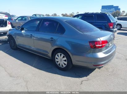 2016 VOLKSWAGEN JETTA 1.4T S Gray  Gasoline 3VW267AJ8GM371418 photo #4