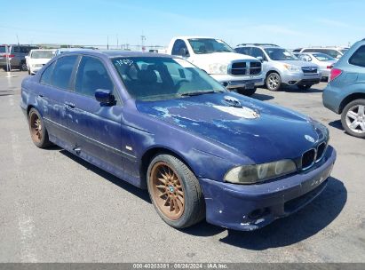 1998 BMW 540I Blue  Gasoline WBADE5323WBV93781 photo #1