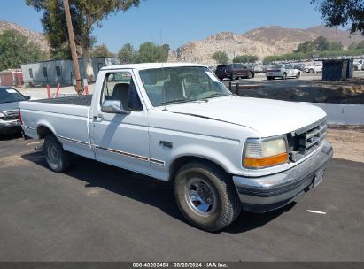 1995 FORD F150 White  Gasoline 1FTEF15H1SNB12403 photo #1