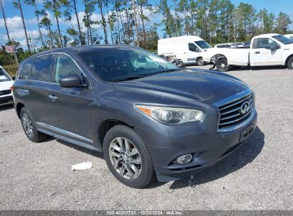 2013 INFINITI JX35 Gray  Gasoline 5N1AL0MMXDC335954 photo #1