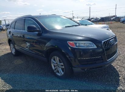 2007 AUDI Q7 4.2 Black  Gasoline WA1AV74L07D026405 photo #1