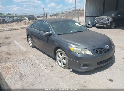 2010 TOYOTA CAMRY SE Gray  Gasoline 4T1BF3EK5AU047887 photo #1