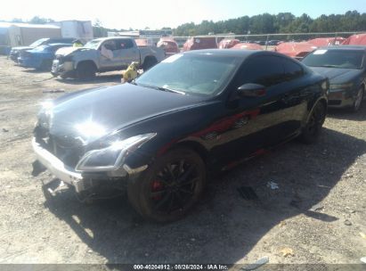 2014 INFINITI Q60 Black  Gasoline JN1CV6EL1EM132353 photo #3