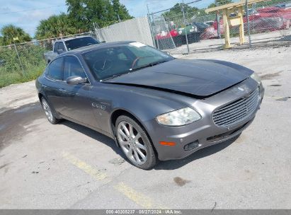 2005 MASERATI QUATTROPORTE Gray  Gasoline ZAMCE39A150018442 photo #1