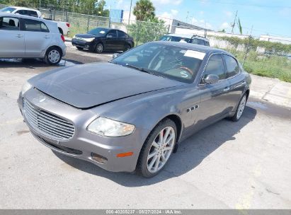 2005 MASERATI QUATTROPORTE Gray  Gasoline ZAMCE39A150018442 photo #3