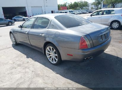 2005 MASERATI QUATTROPORTE Gray  Gasoline ZAMCE39A150018442 photo #4