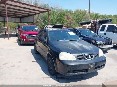 2005 SUZUKI FORENZA S Black  Gasoline KL5JD56Z15K233947 photo #1