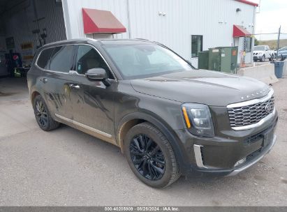 2021 KIA TELLURIDE SX Brown  Gasoline 5XYP5DHC4MG147752 photo #1