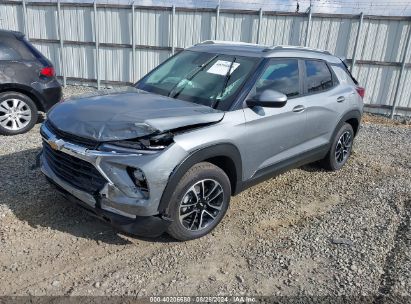 2024 CHEVROLET TRAILBLAZER FWD LT Gray  Gasoline KL79MPSL4RB190816 photo #3