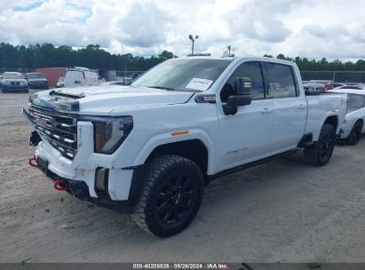 2024 GMC SIERRA 2500HD 4WD  STANDARD BED AT4 White  Diesel 1GT49PEY3RF160785 photo #3