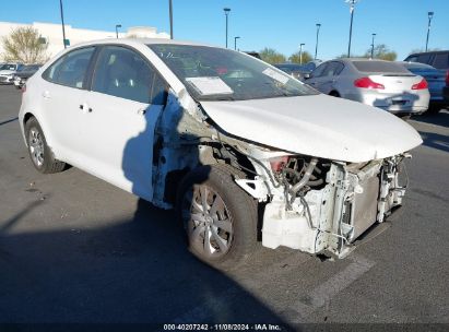 2021 TOYOTA COROLLA LE White  Gasoline 5YFEPMAE7MP187008 photo #1