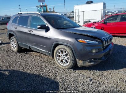 2018 JEEP CHEROKEE LATITUDE PLUS 4X4 Gray  Flexible Fuel 1C4PJMLX6JD575905 photo #1