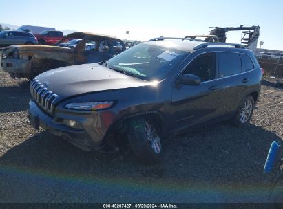 2018 JEEP CHEROKEE LATITUDE PLUS 4X4 Gray  Flexible Fuel 1C4PJMLX6JD575905 photo #3