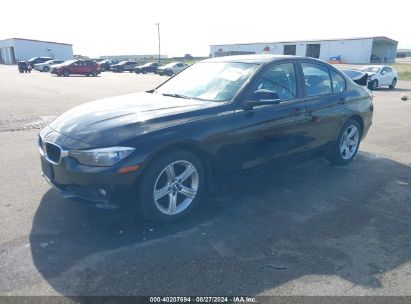 2015 BMW 320I XDRIVE Black  Gasoline WBA3C3C5XFK200973 photo #3