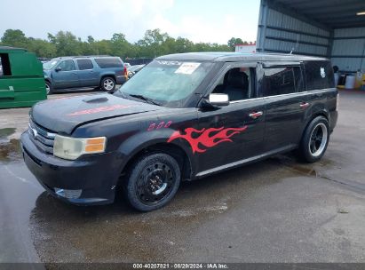 2011 FORD FLEX LIMITED Black  gas 2FMGK5DC5BBD08739 photo #3