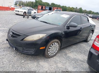 2010 MAZDA MAZDA6 I SPORT Black  Gasoline 1YVHZ8BH4A5M55278 photo #3