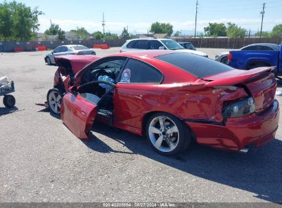 2006 PONTIAC GTO Red  Gasoline 6G2VX12UX6L540770 photo #4