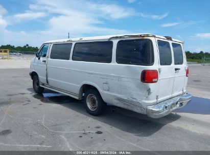 1996 DODGE RAM WAGON B3500 White  Gasoline 2B5WB35Y4TK109027 photo #4