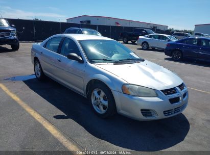 2006 DODGE STRATUS SXT Silver  Gasoline 1B3EL46X46N286697 photo #1