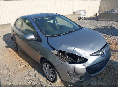 2011 MAZDA MAZDA2 SPORT Silver  Gasoline JM1DE1HZ3B0105405 photo #1