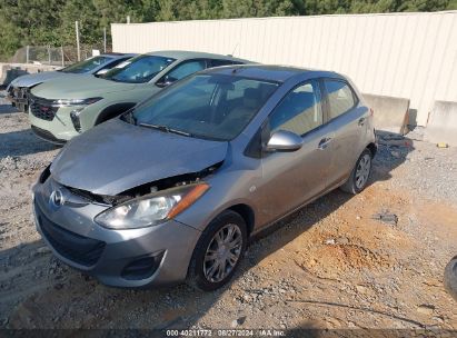 2011 MAZDA MAZDA2 SPORT Silver  Gasoline JM1DE1HZ3B0105405 photo #3