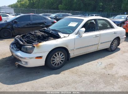 2004 HYUNDAI XG350 L White  Gasoline KMHFU45E24A277092 photo #3