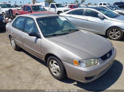 2002 TOYOTA COROLLA LE Gold  Gasoline 1NXBR12E22Z637069 photo #1