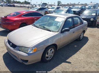 2002 TOYOTA COROLLA LE Gold  Gasoline 1NXBR12E22Z637069 photo #3