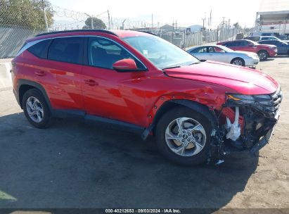 2023 HYUNDAI TUCSON SEL Red  Gasoline 5NMJBCAE0PH227788 photo #1