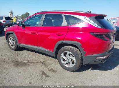 2023 HYUNDAI TUCSON SEL Red  Gasoline 5NMJBCAE0PH227788 photo #4