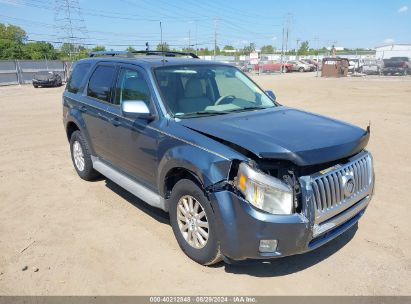 2011 MERCURY MARINER PREMIER Light Blue  Flexible Fuel 4M2CN9HG9BKJ03083 photo #1