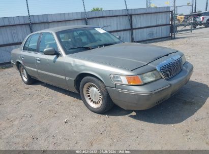 2001 MERCURY GRAND MARQUIS LS Gray  Gasoline 2MEFM75W01X676938 photo #1