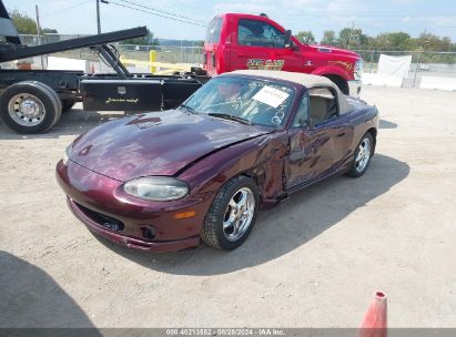 2000 MAZDA MX-5 MIATA LS/SPECIAL EDITION Maroon  Gasoline JM1NB3530Y0145300 photo #3