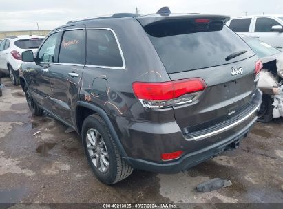 2014 JEEP GRAND CHEROKEE LIMITED Gray  Flexible Fuel 1C4RJEBG5EC212281 photo #4