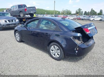 2016 CHEVROLET CRUZE LIMITED LS MANUAL Dark Blue  Gasoline 1G1PB5SG5G7219613 photo #4