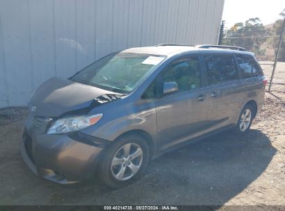 2017 TOYOTA SIENNA LE 8 PASSENGER Gray  Gasoline 5TDKZ3DC2HS885119 photo #3