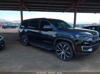 2022 JEEP WAGONEER SERIES I 4X2 Black  Gasoline 1C4SJUAT4NS213132 photo #1