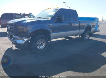 2004 FORD F-350 LARIAT/XL/XLT Blue  Diesel 1FTSX31P04ED75395 photo #3