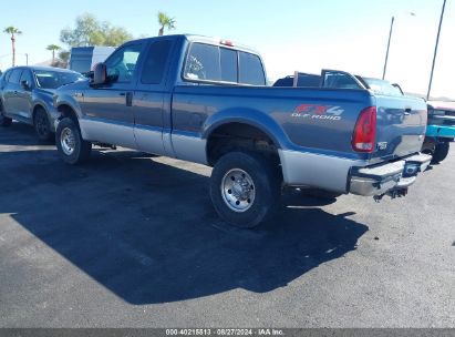 2004 FORD F-350 LARIAT/XL/XLT Blue  Diesel 1FTSX31P04ED75395 photo #4