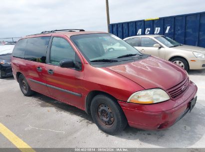 2003 FORD WINDSTAR LX Red  Gasoline 2FMZA51463BA24076 photo #1