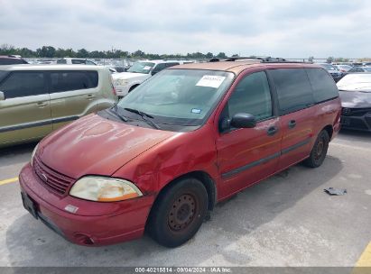 2003 FORD WINDSTAR LX Red  Gasoline 2FMZA51463BA24076 photo #3