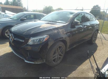 2018 MERCEDES-BENZ AMG GLE 43 COUPE 4MATIC Black  Gasoline 4JGED6EB3JA095992 photo #3