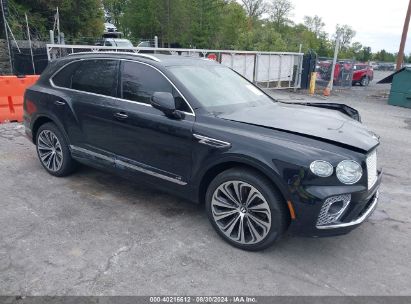 2022 BENTLEY BENTAYGA S/V8 Black  Gasoline SJAAM2ZV4NC013134 photo #1