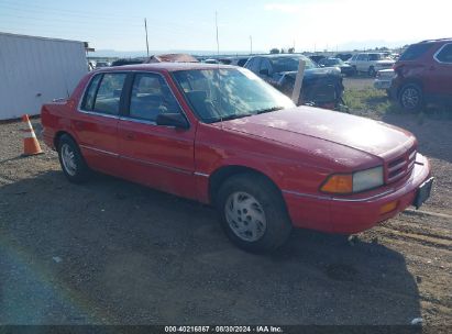 1994 DODGE SPIRIT Red  Gasoline 3B3AA46K0RT331616 photo #1