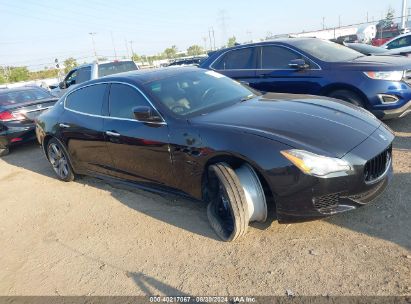 2014 MASERATI QUATTROPORTE S Q4 Black  Gasoline ZAM56RRA0E1126070 photo #1