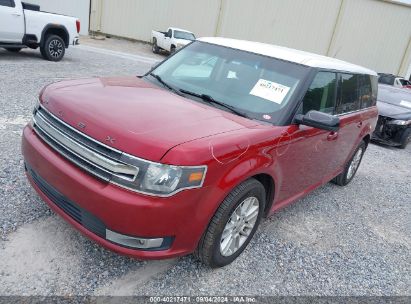 2014 FORD FLEX SEL Maroon  Gasoline 2FMGK5C87EBD25267 photo #3