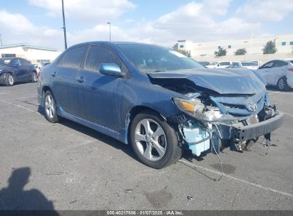 2012 TOYOTA COROLLA S Blue  Gasoline 5YFBU4EE1CP060629 photo #1